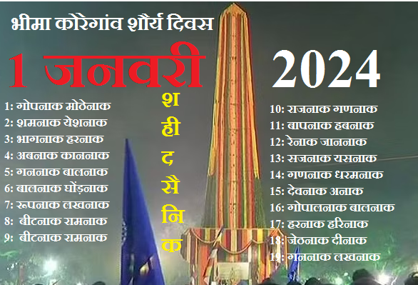 bhima koregaon shahid smarak 2024